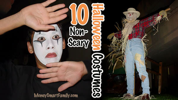10 non-scary, cheap, family friendly halloween costumes.