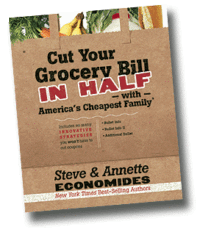 Cut your grocery bill in half with America's Cheapest Family - Steve & Annette Economides