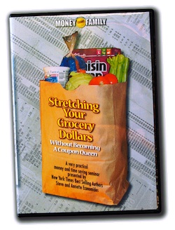 Stretching Grocery Dollars Audio Seminar CD Kit or Instant Download