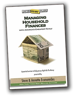 Managing Household Finances Seminar CD Kit and Instant Download. Teaches how to budget.