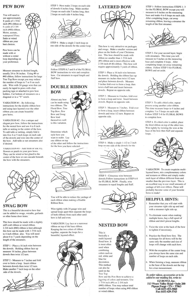 Bowmaker Instructions Page 2