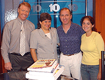 Fox10 Ron Hoon and Alexxa with Steve & Annette.