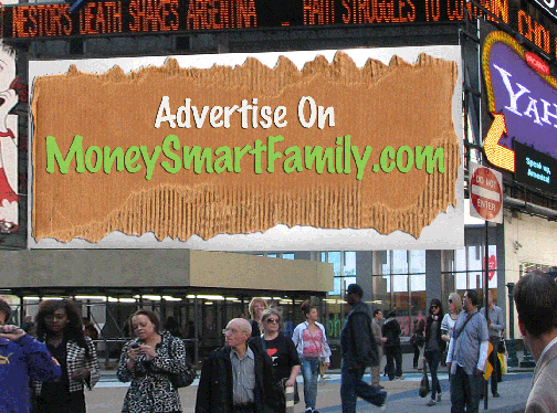 Advertise Your Brand or Business on MoneySmartFamily.com