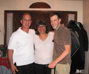 Steve & Annette Economides with Today Show Producer Josh Weiner