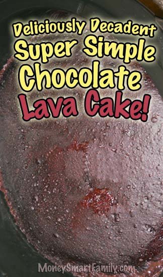 A Delicious & Easy Chocolate Lava Cake Recipe in the Crockpot! #ChocolateLavaCake #ChocolateLavaCrockpotCake #ChocolateCrockpotCake