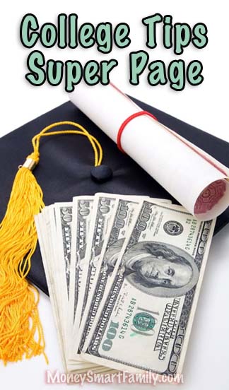 College Tips Money Saving Super Page.