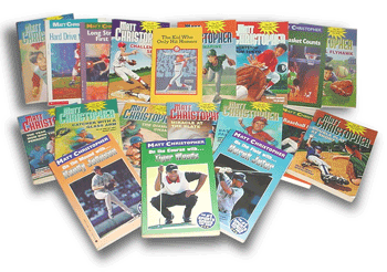 Matt Christopher sports books series.