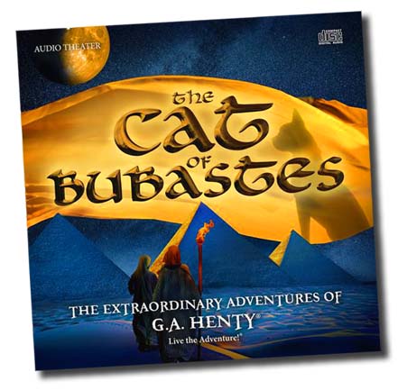 The Cat of Bubastes Audio Drama CD Cover