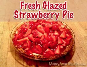 Becky's Fresh Glazed Strawberry Pie with Graham Cracker Crust. This recipe is so delicious you'll rarely have any leftovers!