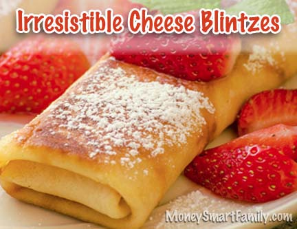These Scrumptious Cheese Blintzes will disappear for special occasions! These delicious treats get devoured as quickly as we make them.
