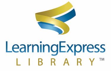 Learning Express Library Logo. Site for testing preparation for kids.