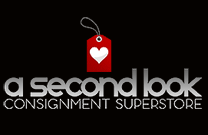 Steve & Annette Speaking 12 A second look consignment superstore logo