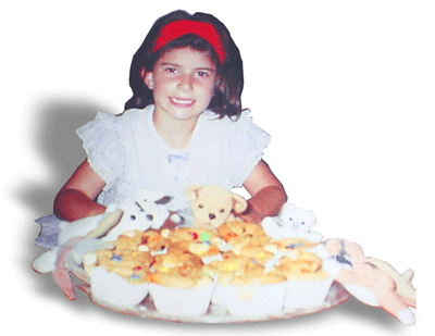 Inexpensive Summer Activities - For Kids & Families 3 Our daughter Abbey with her Beanie Baby cookbook meal.