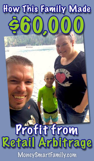 Retail Arbitrage: A Side Hustle That Could Earn Full-Time Income 5 The Selling Family - Cliff and Jesica Larrew - retail arbitrage earnings.