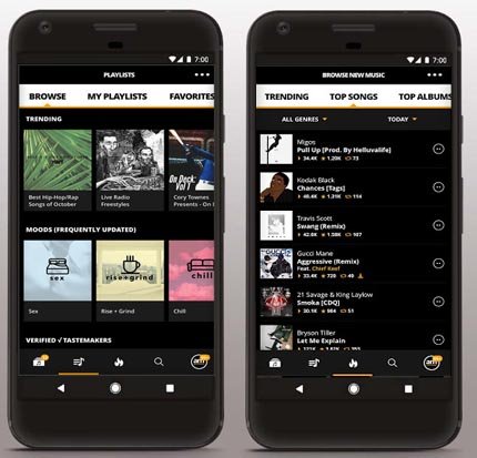 Audiomack Music Download App Screenshots