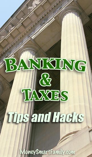 Banking and Tax Savings Money Hacks Super Page.