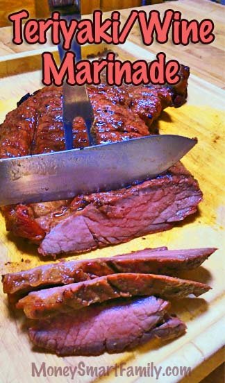 Chunk Beef Main Dish Recipes - Recipe Round-Up 6 A Delicious Teriyaki/Wine Marinade Recipe that can be used for Beef, Chicken or Pork. #TeriyakiWineMarinadeBeef #TeriyakiWineMarinadeChicken #TeriyakiWineMarinadePork