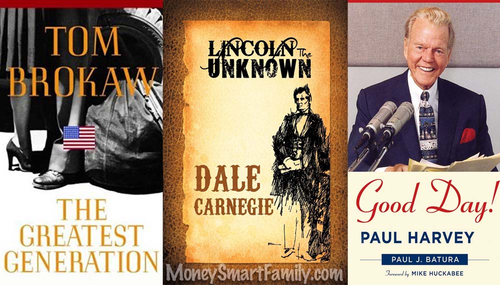 Best Selling Biographies for the Whole Family Review Page