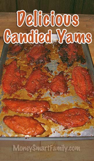 Delicious Candied Yams, an unforgettable side dish! #CandiedYams #CandiedSweetPotatoes #CaramelizedYams #CaramelizedSweetPotatoes #ThanksgivingYams #BrownSugarYams