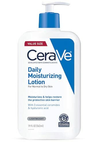CeraVe Lotion for inexpensive skin care.