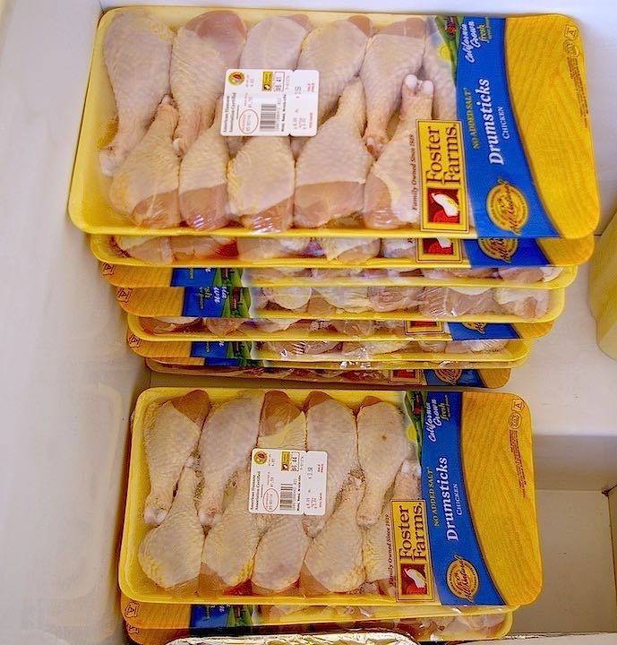 Cheap Chicken Legs - 17 Cent per pound