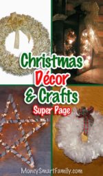 Great Christmas decor and craft ideas for your home.
