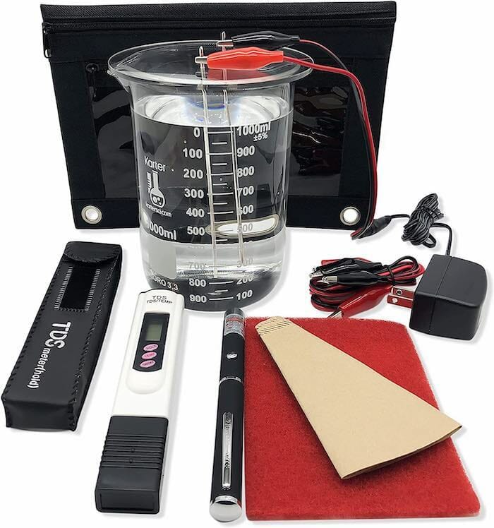 A colloidal silver generator kit from Amazon