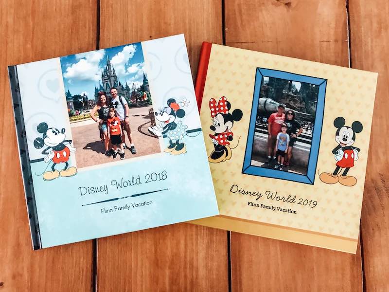 Customized books from your photos using Walgreens or Shutterfly.