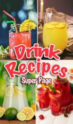 Drink Recipes - Drinks, Punches, & Smoothies Recipes Roundup Page! #nonalcoholicdrinks