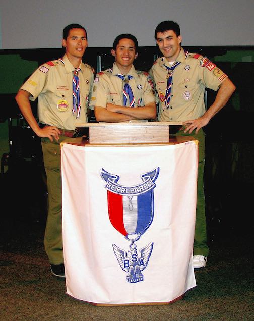 22 Community Youth Groups That Build Integrity and Character 4 Joe, Roy and John Economides - Eagle Scouts