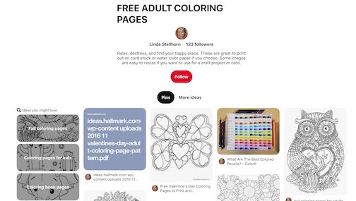 FREE Coloring Pages for Adults: 25 Creative Printable Pages To Relax 26 Pinterest Free Coloring Pages for Adults