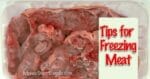 Great Tips for Freezing Meat!