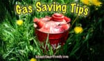 Tips for saving money on gas for your car.