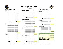 How to Make A Christmas Budget that Makes your Holidays Jingle with Joy 2 Gift Budget Worksheet