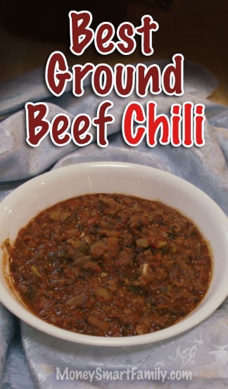 Best Ground Beef Chili Recipe and video