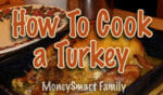 How to Cook a Turkey-Step by Step Directions for Saline Bath, Stuffing & Lacing, Searing & Tenting; and Cooking.