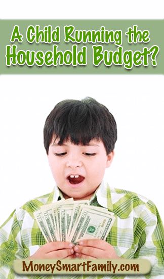 Kid-Running-Budget-vert Can a child run the household budget? The answer is yes! Read how one family successfully did it!