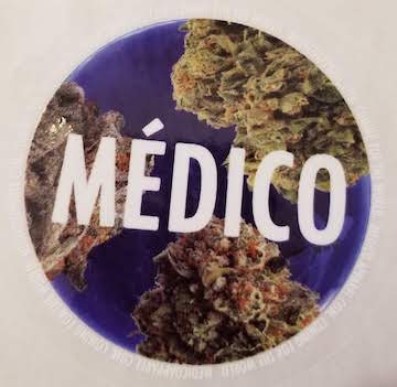 A free sticker we recieved by mail from Medico.