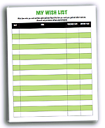 Money Smart Kids: Raising Financially Independent Children 14 Free Wish List from America's MoneySmart Family