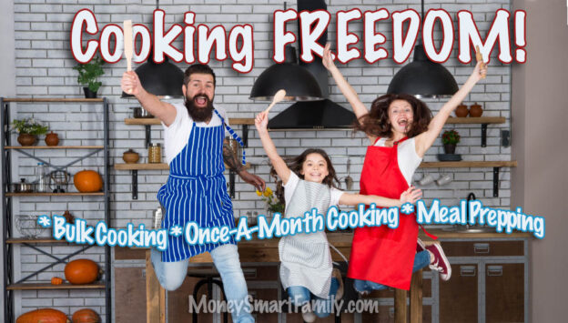 Discover the Freedom that once-a-month cooking brings to your life