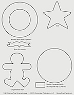 10 Stunning & Fun, Budget-Friendly DIY Christmas Craft Ideas 9 Craft Felt Christmas Tree Ornament template #1