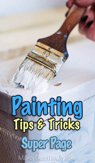 Painting Tips, Tricks & Hacks page. #PaintingHacks