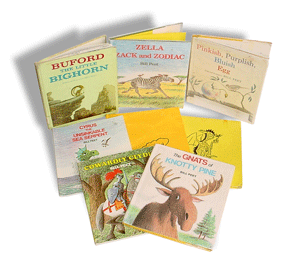A collection of kids picture books written by Bill Peete.