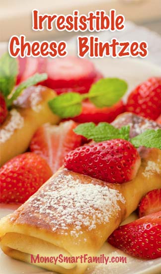Vegetarian Main Dish Recipe Roundup 2 A Scrumptious Cheese Blintze Recipe or Yummy Breakfast Crepes #CheeseBlintzes #BreakfastCrepes #MothersDayBreakfastTreat #SpecialChristmasBreakfast