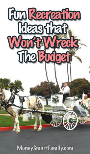 Family Date Night Ideas That Are Creative, Fun and Cheap 10 Date Night for Families, Fun Recreation Ideas that are Free - Lovers Lane carriage ride