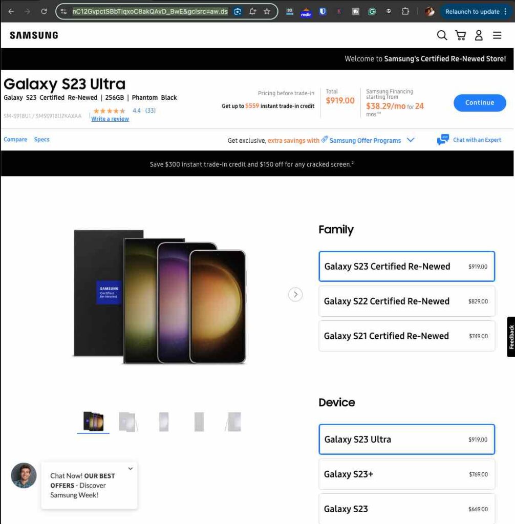 The Ultimate Guide to 28 Most Popular Online Outlet Stores 9 Samsung Certified Re-Newed