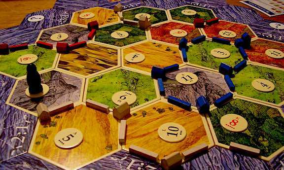 Family Game Night Ideas: 46 Activities and Games That Are Fun & Cheap 11 Settlers of Catan Strategy Game. Another family game night game idea.