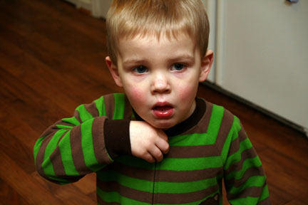 Inexpensive Ways to Beat a Cold Fast? Here's How to Get Healthy Quickly! 5 Sick child with a cough.