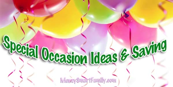 Ideas for saving money on hosting special occasion parties.