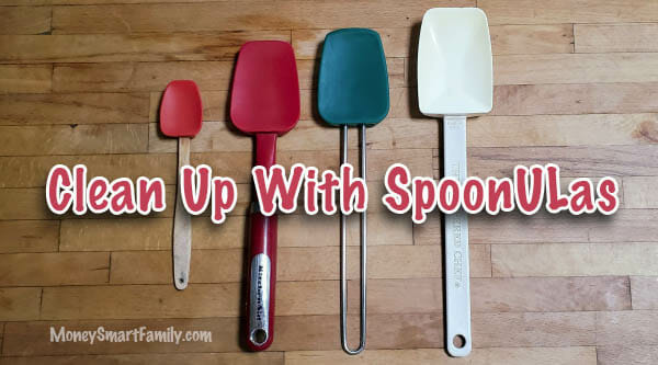 Clean up in your kitchen by using SpoonULas, they save time and money.